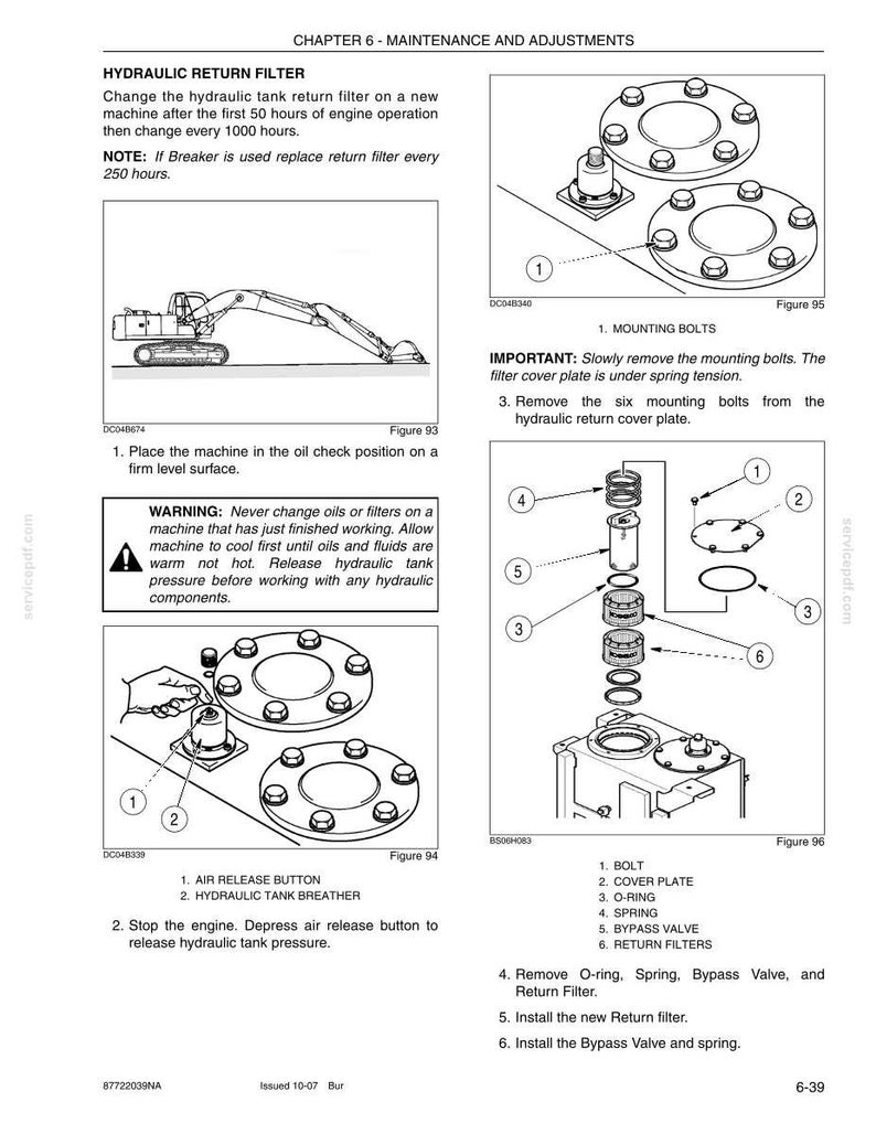 Kobelco 215SR ACERA Tier 3 Excavator Operator Owners Operation Manual | Instant PDF Download image 8