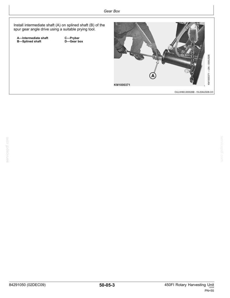 New Holland 450FI Rotary Harvesting Header Equipment Service Repair Workshop Manual | Instant PDF Download image 5