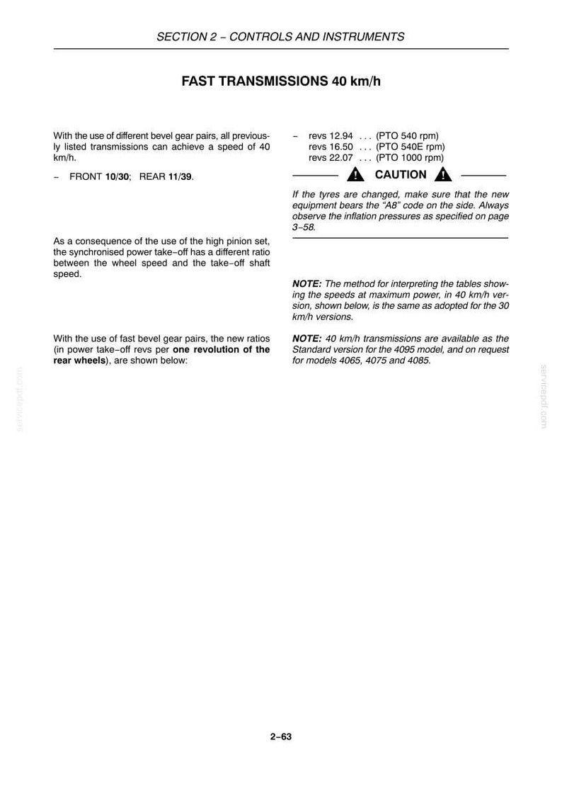 Steyr Kompakt 4065, 4075, 4085, 4095 Tractors Operator Owners Operation Manual | Instant PDF Download image 2