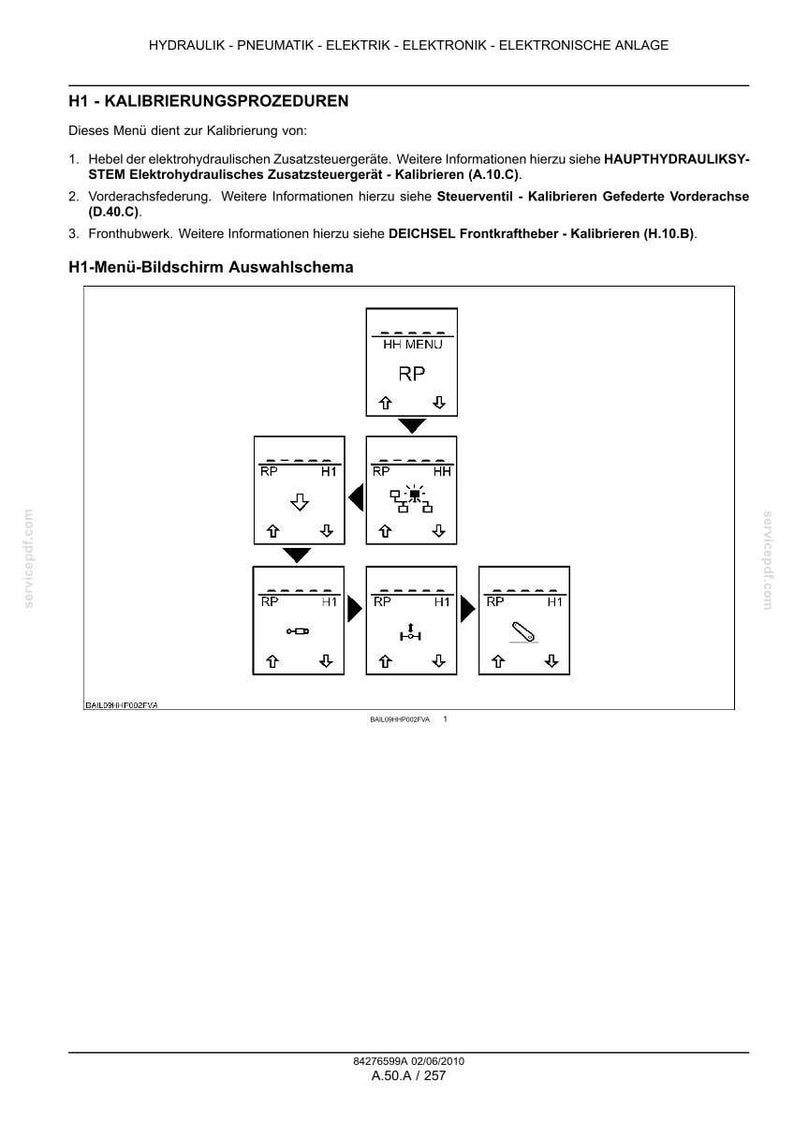 Steyr 4110, 4120, 4130, 6115, 6125, 6140 Profi & Profi Classic Traktor Wartungshandbuch Reparatur Werkstatthandbuch | PDF-Download image 3