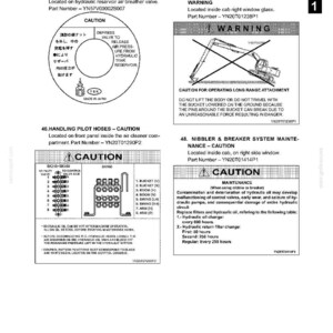 Kobelco Sk290lc-6e, SK330LC-6E Hydraulic Excavator Operator Owners Operation Manual | Instant PDF Download imagen 5