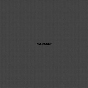 May include: Dark gray background with horizontal lines. The word "YANMAR" is centered horizontally. Below, the text "YANMAR CO., LTD." is on the right, with additional text on the left.
