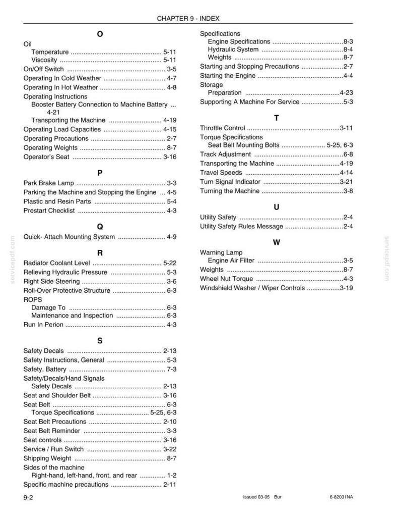 New Holland Ls180.B, Ls185.B, Lt185.B, LS190.B, LT190.B Skid Steer Operator Owners Operation Manual | Instant PDF Download image 11