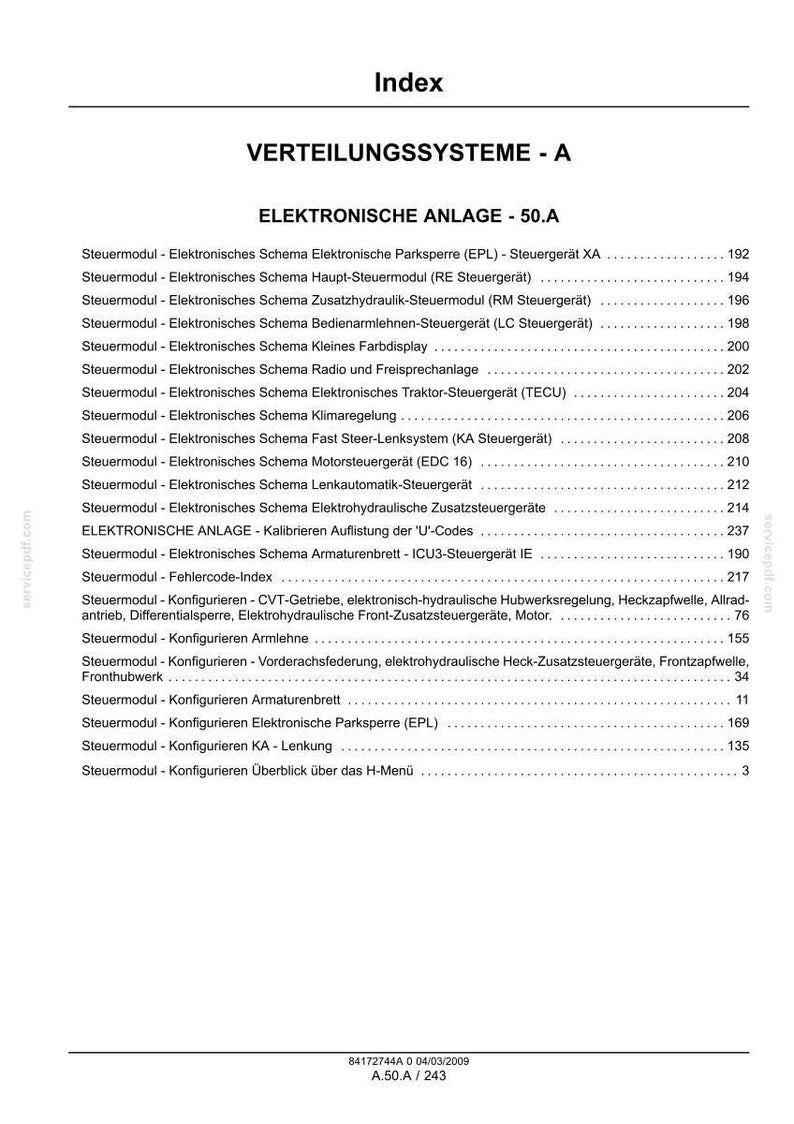Steyr 6165 Cvt, 6180 Cvt, 6200 Cvt, 6210 CVT, 6225 CVT Traktoren Wartungshandbuch Reparatur Werkstatthandbuch | PDF-Download image 6