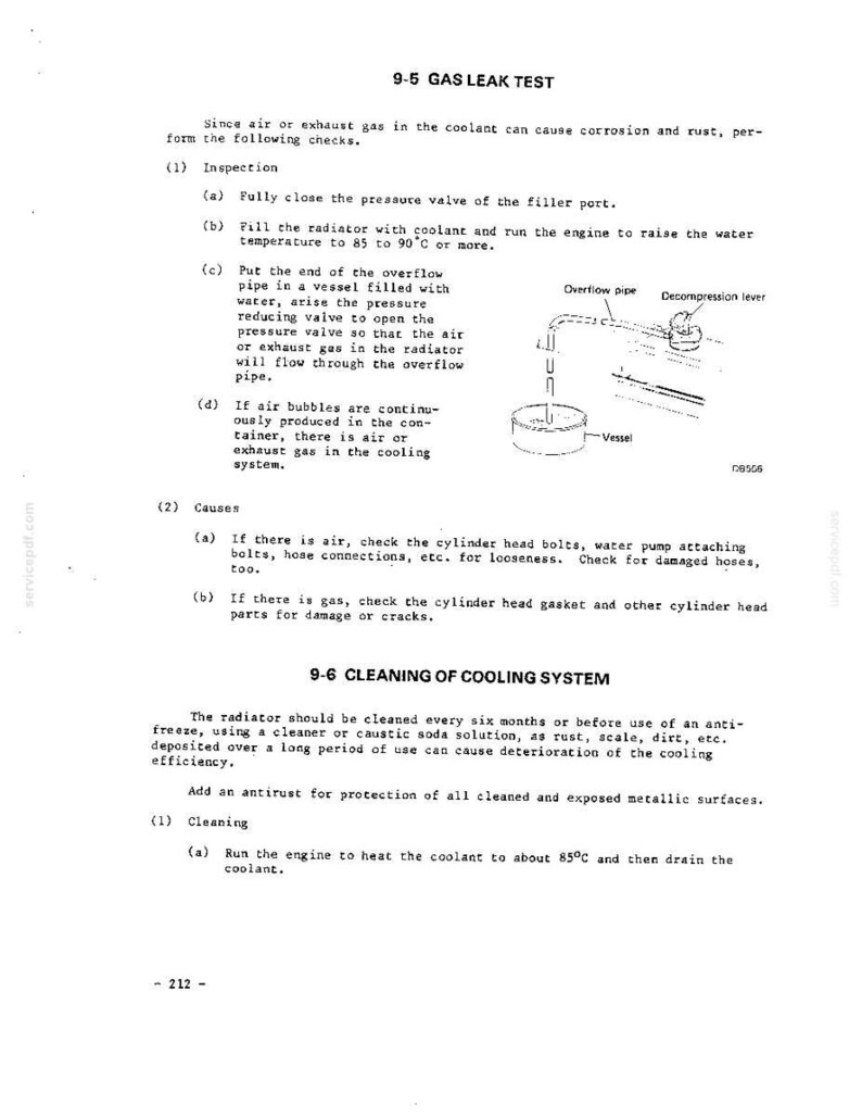 Mitsubishi 8dc8, 8DC9 DC Diesel Engine Service Repair Workshop Manual | Instant PDF Download image 8