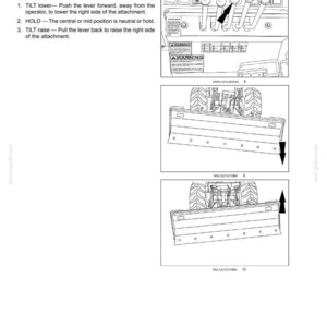 Manuel d'utilisation pour l'opérateur du chargeur/chargeuse New Holland U80C Tier 4 | Téléchargement instantané du PDF image 7