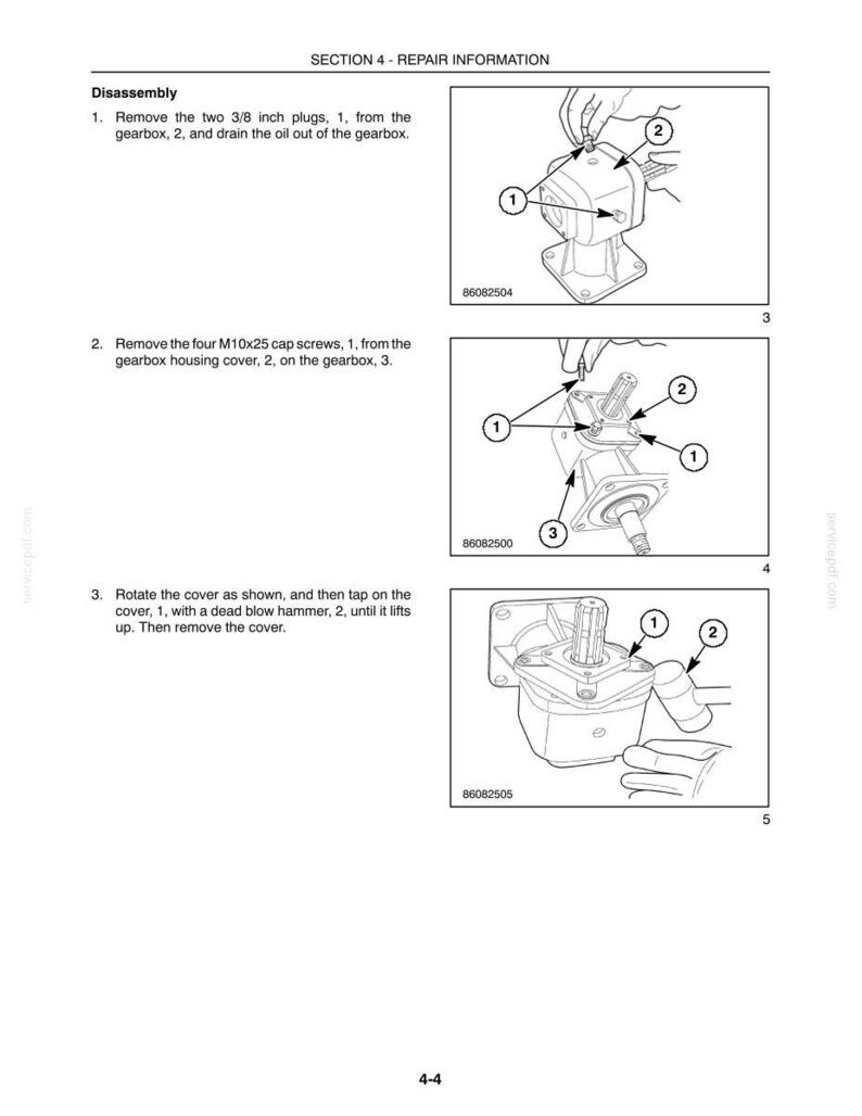 New Holland 330GM Tractor Operator Owners Operation Manual | Instant PDF Download image 7