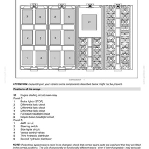 New Holland T4030f, T4040f, T4050F, T4060F Tractor Operator Owners Operation Manual | Instant PDF Download image 9