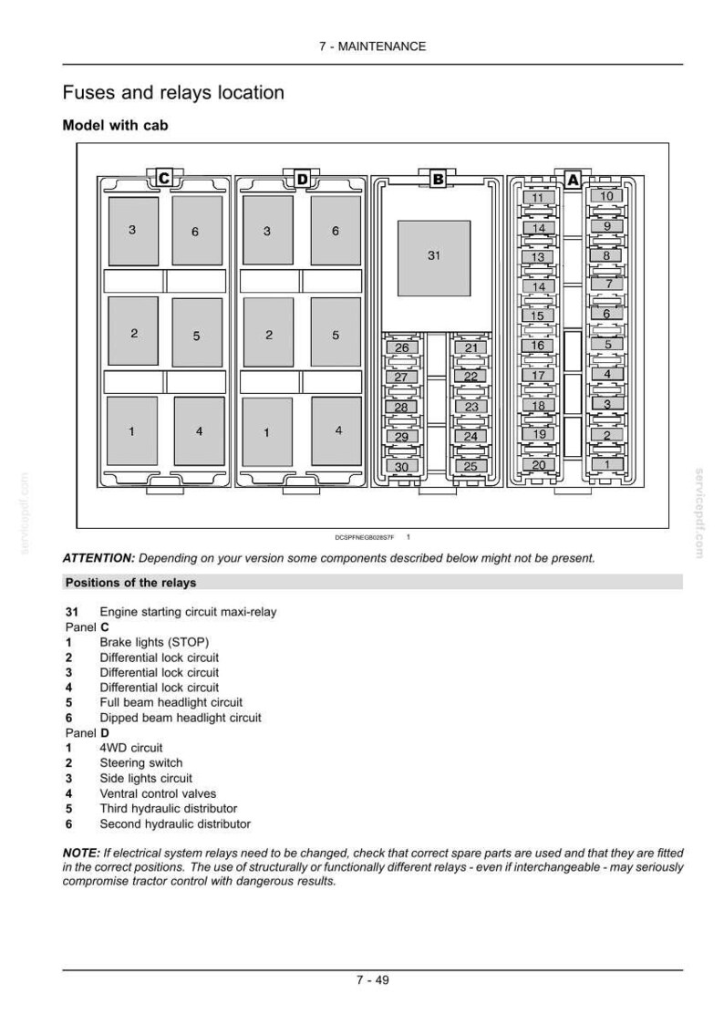 New Holland T4030f, T4040f, T4050F, T4060F Tractor Operator Owners Operation Manual | Instant PDF Download image 9