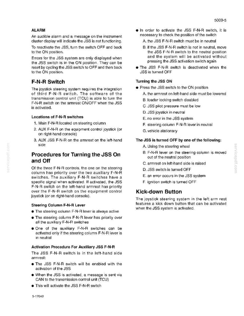New Holland W130B Tier 3 Wheel Loader Service Repair Workshop Manual | Instant PDF Download image 6
