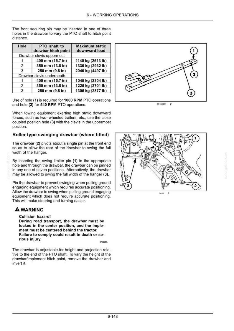 Steyr 6130 Cvt, 6145 CVT, 6160 CVT Ecotech Tractor Operator Owners Operation Manual | Instant PDF Download image 8