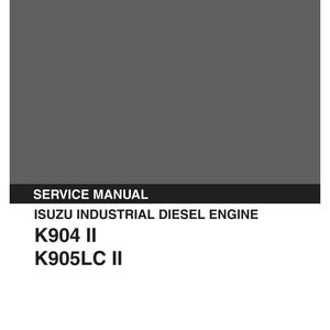 Isuzu 4bb1, 4bd1, 6bb1, 6bd1, 6bg1, 4bd1t, 6BD1T, 6BG1T Industrial Diesel Engine Service Repair Workshop Manual | Instant PDF Download image 3