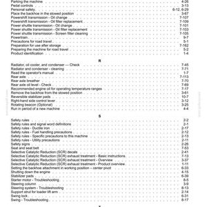 Manual de operación y mantenimiento del tractor New Holland B95c, B95c Tc, B110C Tier 4B (final) / Descarga instantánea en PDF imagen 11