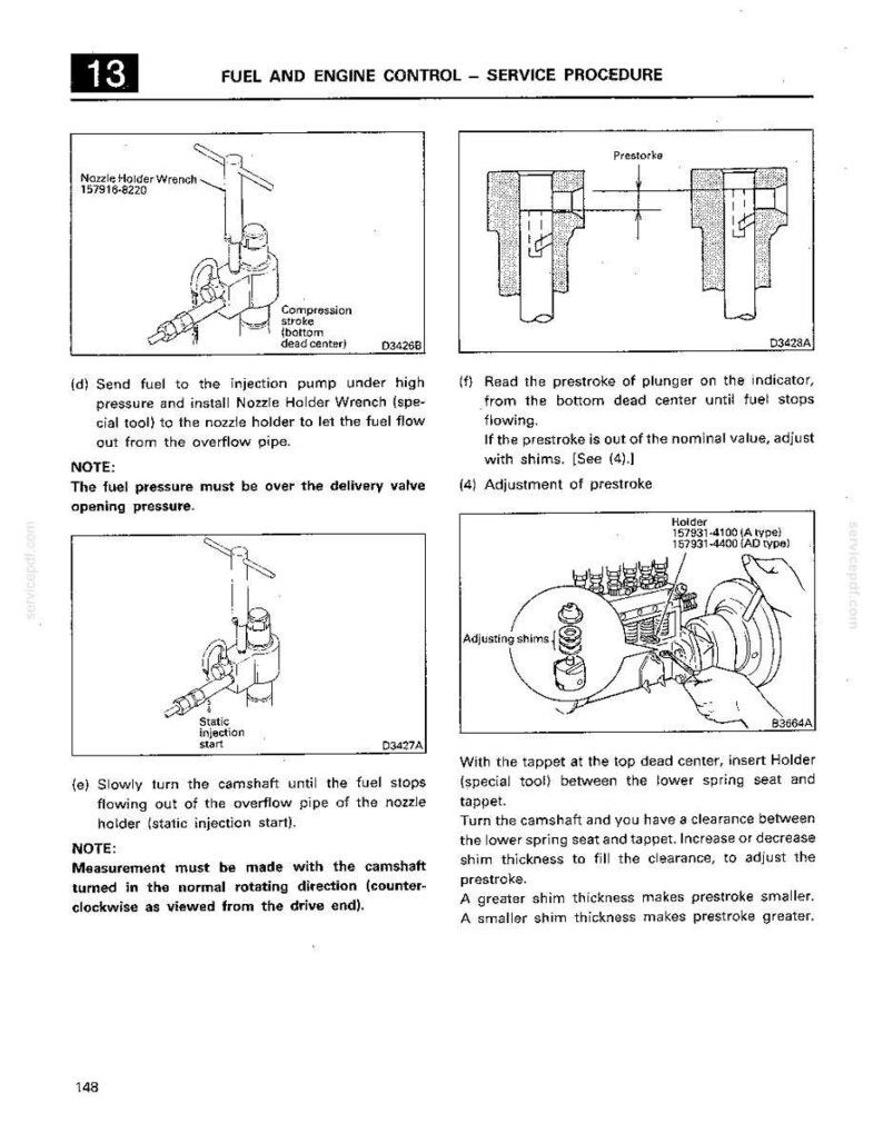 Mitsubishi 6d14, 6d14t, 6d15, 6d15-T, 6D16, 6D16-T Industrial Diesel Engine Service Repair Workshop Manual | Instant PDF Download image 6