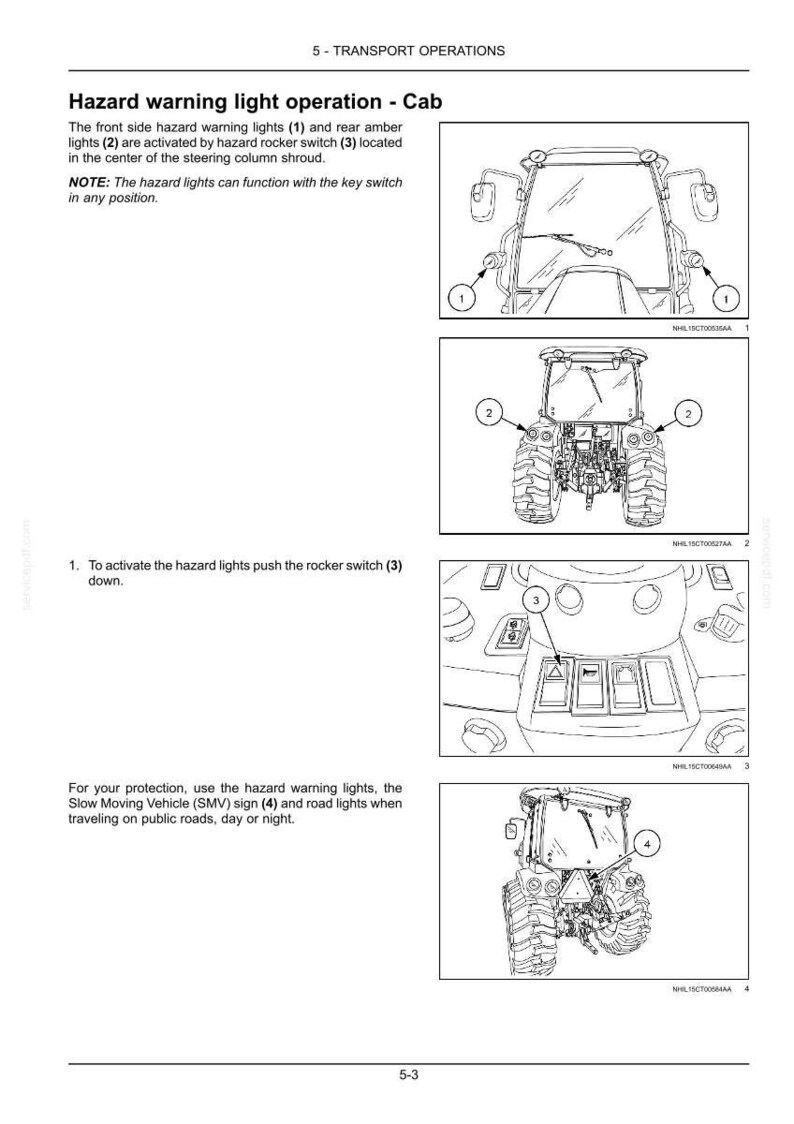 New Holland Boomer 35, Boomer 40 Tier 4B (final) Compact Tractor Operator Owners Operation Manual | Instant PDF Download image 8