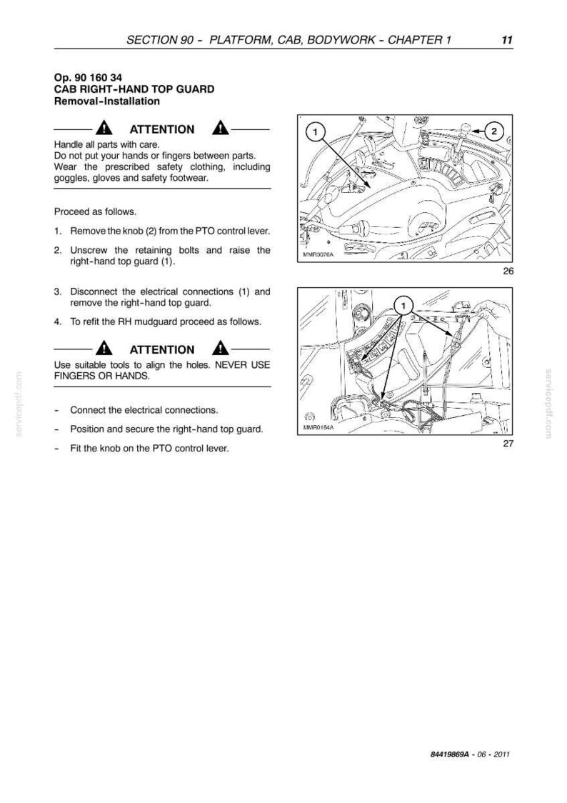New Holland T4.55, T4.65, T4.75 PowerStar Tractor Service Repair Workshop Manual | Instant Pdf Download image 10