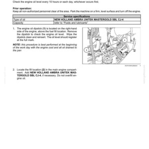 New Holland W190D, W230D Tier 2 Wheel Loader Operator Owners Operation Manual | Instant PDF Download image 8