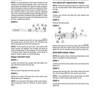 Op de afbeelding: Technische tekening met instructies voor het demonteren en weer in elkaar zetten van een regelklep. Het diagram bevat genummerde stappen, diagrammen en notities over specifieke componenten zoals O-ringen, veren en schroeven. Het document is genummerd 8011-11.
