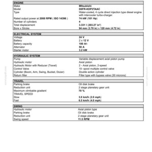 Kobelco ED150-2 Hydraulic Excavator Blade Runner Operator Owners Operation Manual | Instant PDF Download image 6