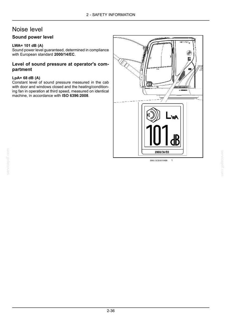 New Holland E175C, E195C Crawler Excavator Operator Owners Operation Manual | Instant PDF Download image 5
