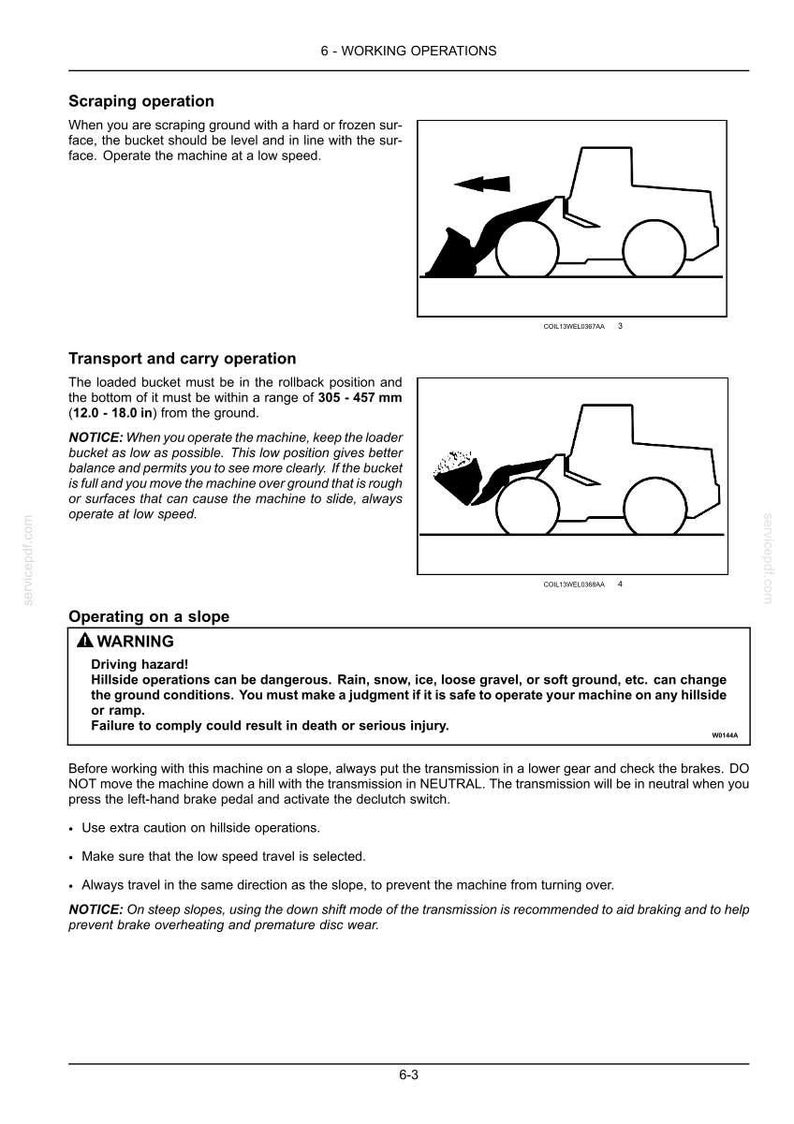 New Holland 12D Standard & Fertilizer Wheel Loader Operator Owners Operation Manual | Instant PDF Download image 7
