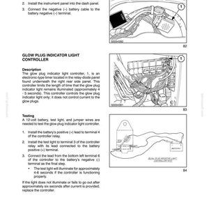 New Holland TC31DA, TC34DA Tractor Service Repair Workshop Manual | Instant PDF Download image 9