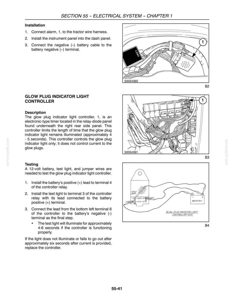 New Holland TC31DA, TC34DA Tractor Service Repair Workshop Manual | Instant PDF Download image 9