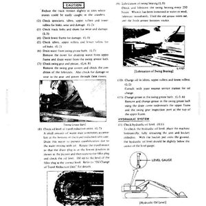 Kobelco MD140BLC Hydraulic Excavator Operator Owners Operation Manual | Instant PDF Download imagem 7