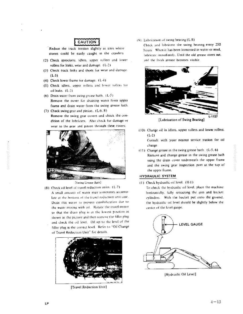 Kobelco MD140BLC Hydraulic Excavator Operator Owners Operation Manual | Instant PDF Download imagem 7