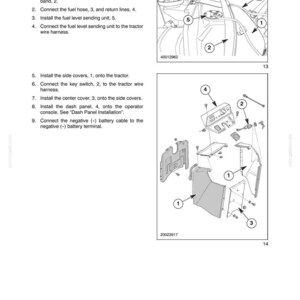 New Holland TC30 Tractor Service Repair Workshop Manual | Instant PDF Download image 11