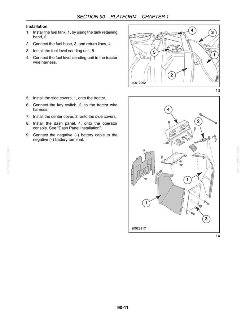 New Holland TC30 Tractor Service Repair Workshop Manual | Instant PDF Download image 11
