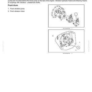 Case Construction DV209D, DV210D, DV209CD Combi, DV210CD Combi Tier 4B (slutlig) Dubbelvalskomprimator Servicemanual Pdf-nedladdning bild 5