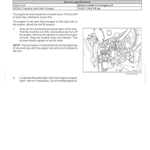 New Holland W230C Tier II Wheel Loader Operator Owners Operation Manual | Instant PDF Download image 8