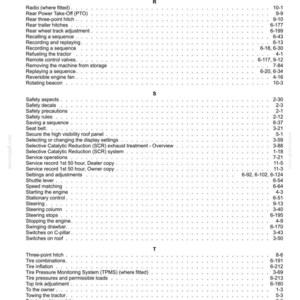 Steyr 6270, 6300 Terrus CVT Stage IV Tractor Operator Owners Operation Manual | Instant PDF Download image 10