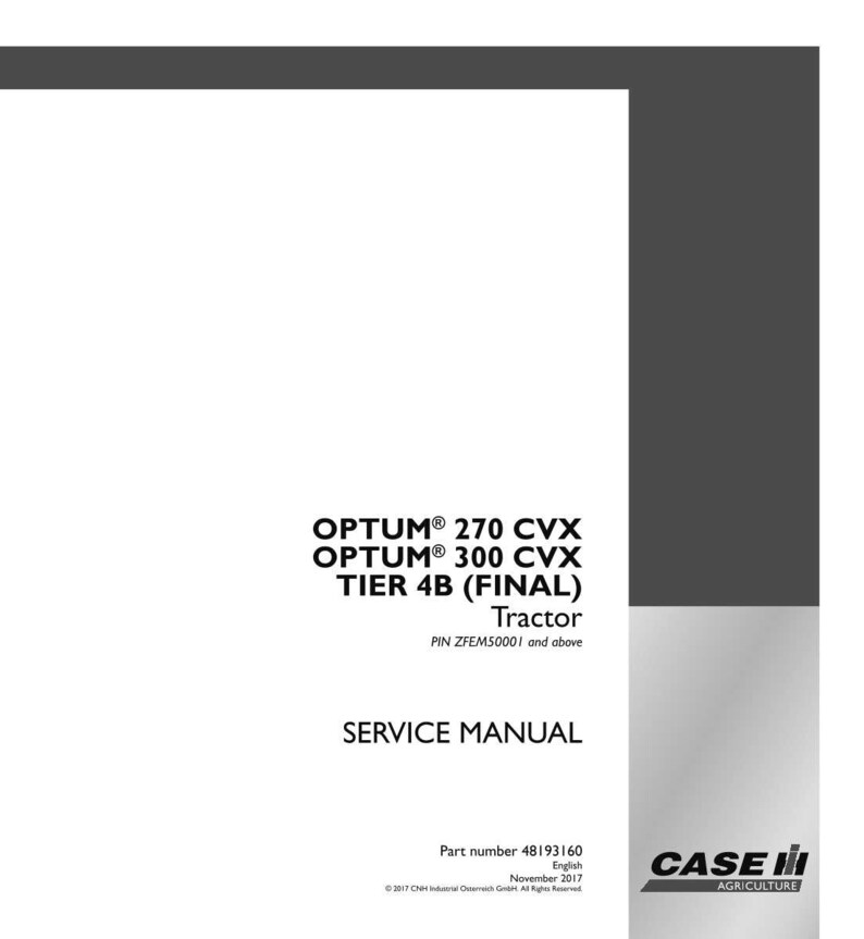 Case Optum 270, 300 CVX Tier 4B (slutlig) Traktorservice och reparation Verkstadsmanual | Direkt PDF-nedladdning bild 3