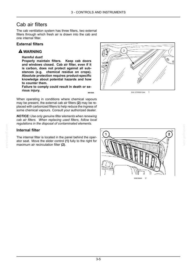 New Holland T7.290, T7.315 Tier 4B (final) Sidewinder Ii Auto Command Tractor Operator Owners Operation Manual | Instant Pdf Download image 4