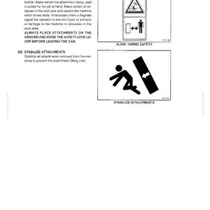 Kobelco SK25SR-2 Hydraulic Excavator Operator Owners Operation Manual | Instant PDF Download bild 3