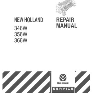 New Holland 346w, 356W, 366W Forage Pickup Head Service Repair Workshop Manual | Instant PDF Download image 3