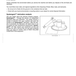 New Holland U80C Tier 4B (final) Tractor Loader Operator Owners Operation Manual | Instant PDF Download image 8
