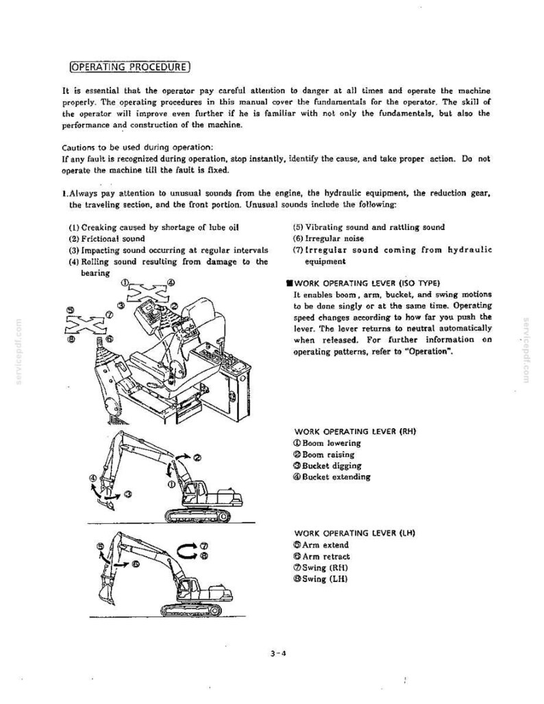 Kobelco Sk300 Iii, SK300LC III Hydraulic Excavator Operator Owners Operation Manual | Instant PDF Download image 4