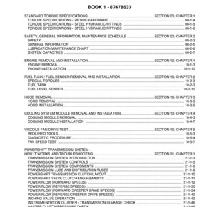 New Holland Tg215, Tg245, TG275, TG305 Tractor Service Repair Workshop Manual | Instant PDF Download image 3