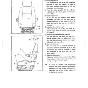 Kobelco SK200, SK200LC Hydraulic Excavator Operator Owners Operation Manual | Instant PDF Download 画像 3