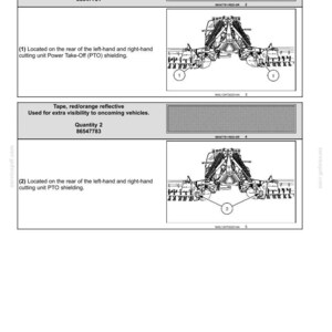 New Holland MegaCutter 530 Tractor Mounted Disc Mower-Conditioner Operator Owners Operation Manual | Instant PDF Download image 5