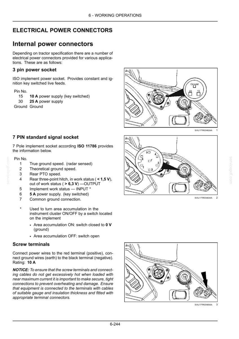 New Holland T6.145, T6.155, T6.165, T6.175, T6.180 Tier 4B (final) AutoCommand Tractor Operator Owners Operation Manual | Pdf Download image 9