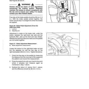 New Holland TB120 Mudder Tractor Operator Owners Operation Manual | Instant PDF Download image 8