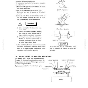 Kobelco MD240B LC Hydraulic Excavator Operator Owners Operation Manual | Instant PDF Download image 7