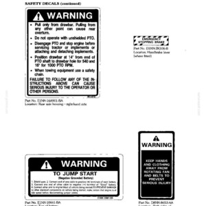 Ford 7810 Tractor Operator Owners Operation Manual | Instant PDF Download image 10