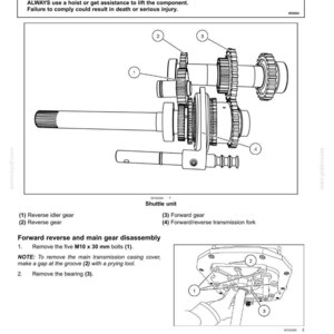 New Holland Boomer 30, Boomer 35 kompakttraktor service- och reparationshandbok | Direkt PDF-nedladdning bild 7