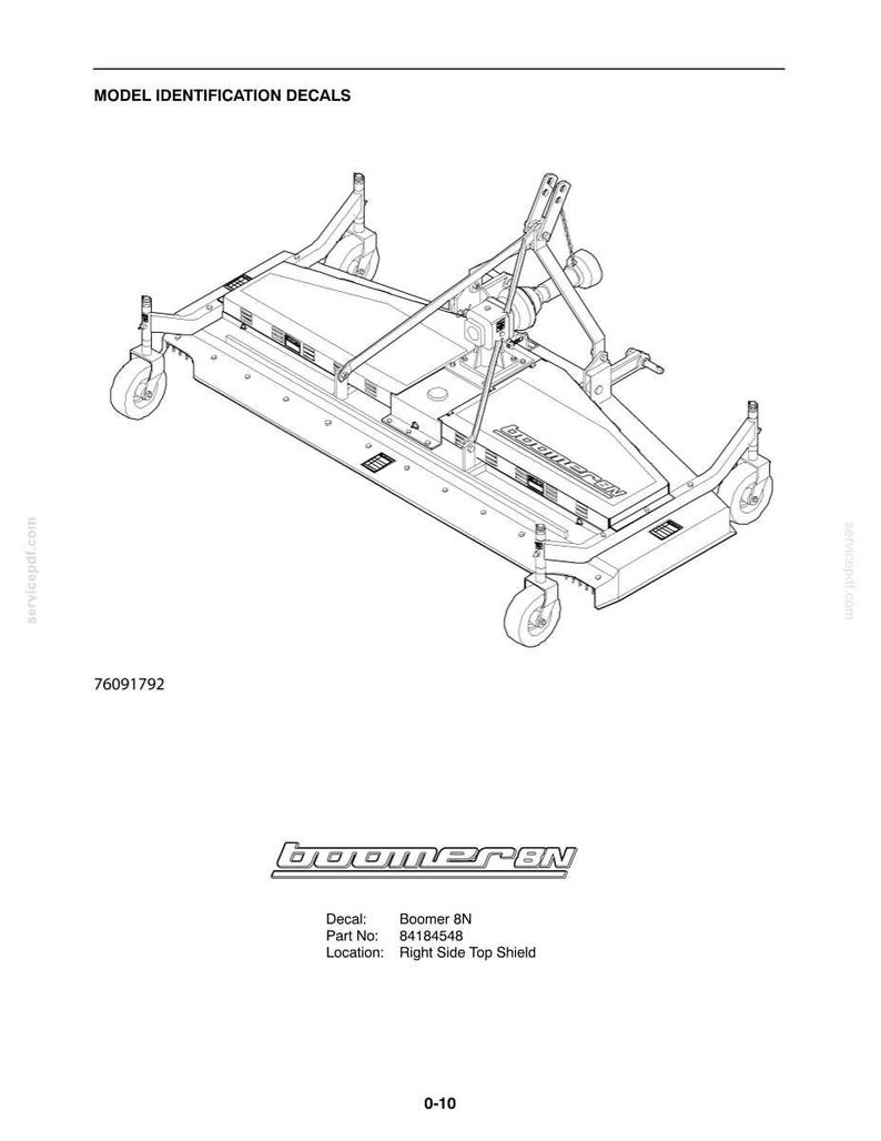 New Holland 330GM Tractor Operator Owners Operation Manual | Instant PDF Download image 4