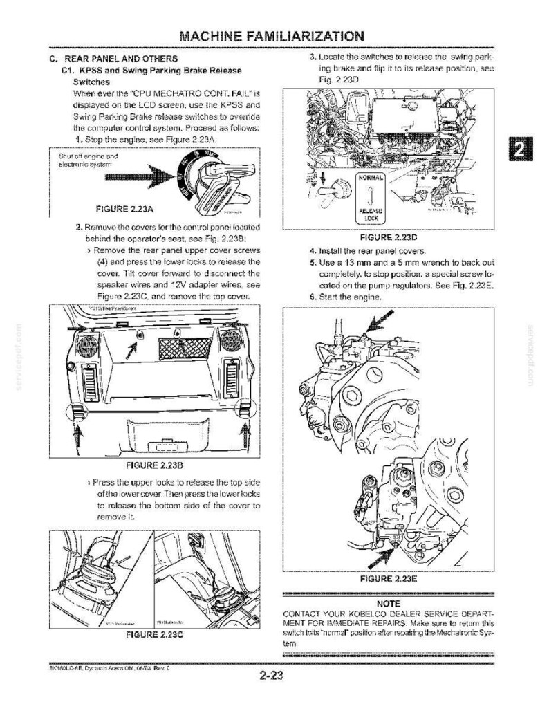 Kobelco SK480LC-6E Hydraulic Excavator Operator Owners Operation Manual | Instant PDF Download image 4